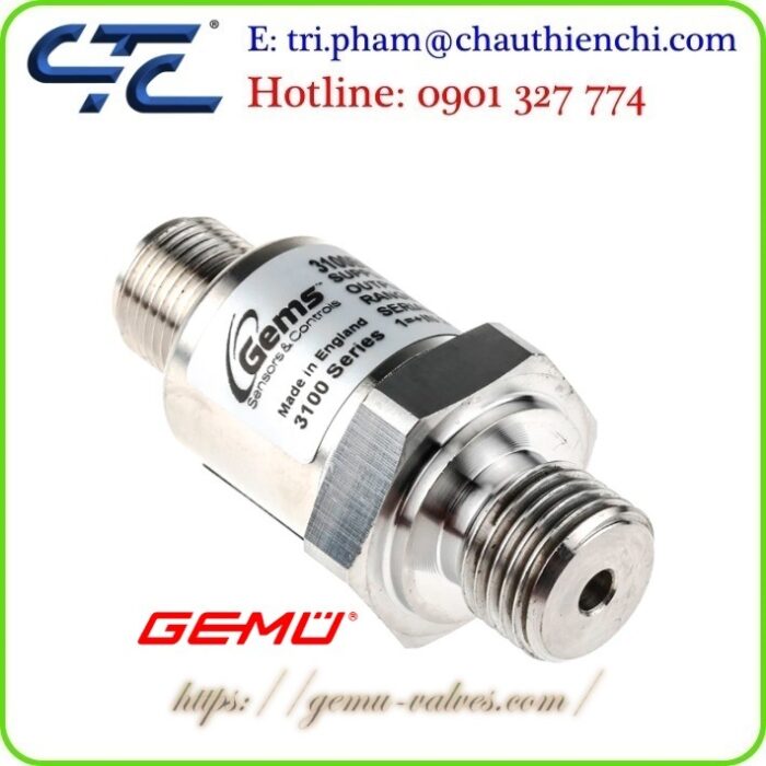 Cảm biến áp suất GEMÜ phân phối tại Việt Nam