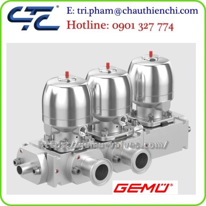 Van giảm áp GEMU pressure control valve 2026