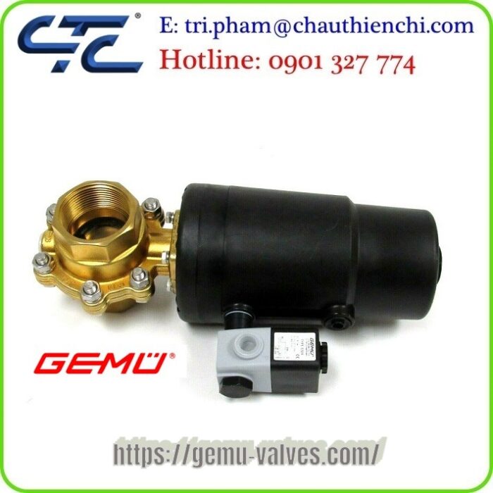 Van khí nén GEMU pneumatic valve Việt Nam