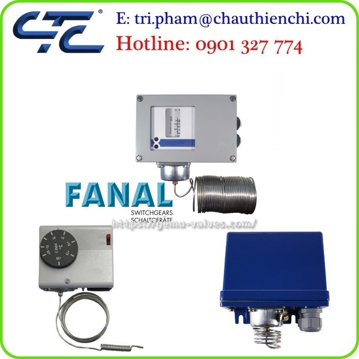 Bộ điều nhiệt FANAL có sẵn tại TP.HCM